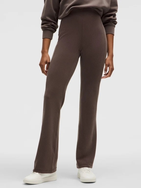 lululemon athletica Pants - Lululemon Ribbed Softstreme Flared Pant *Regular